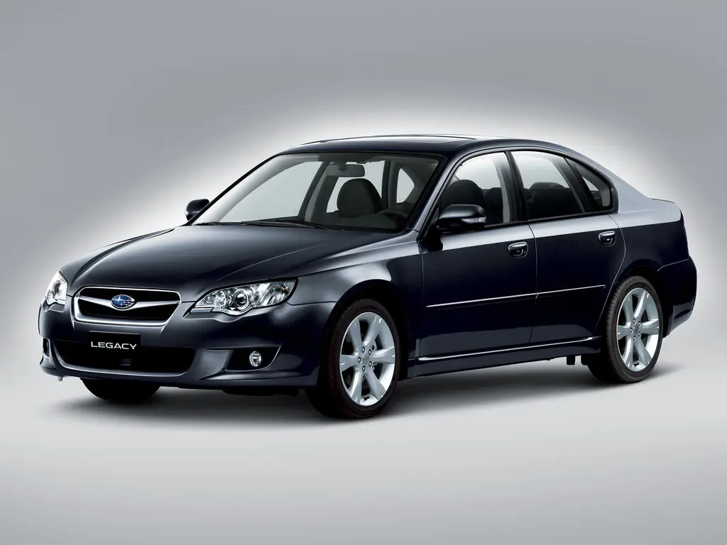 Subaru Legacy (BL, BL5, BL9, BLE) 4 поколение, рестайлинг, седан (05.2006 - 09.2009)